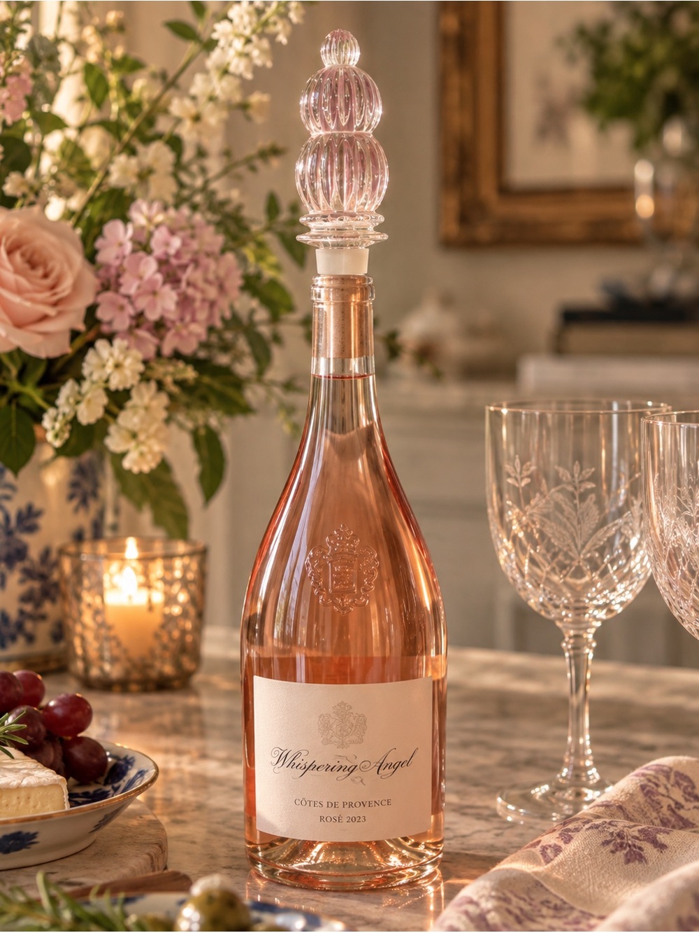 Mikasa Monterey Elegant Crystal Wine Stopper
